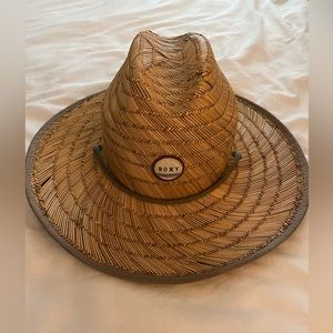 Roxy Wide Brim Straw Hat